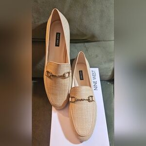New Nine West Brayci Woven Loafer Size 10